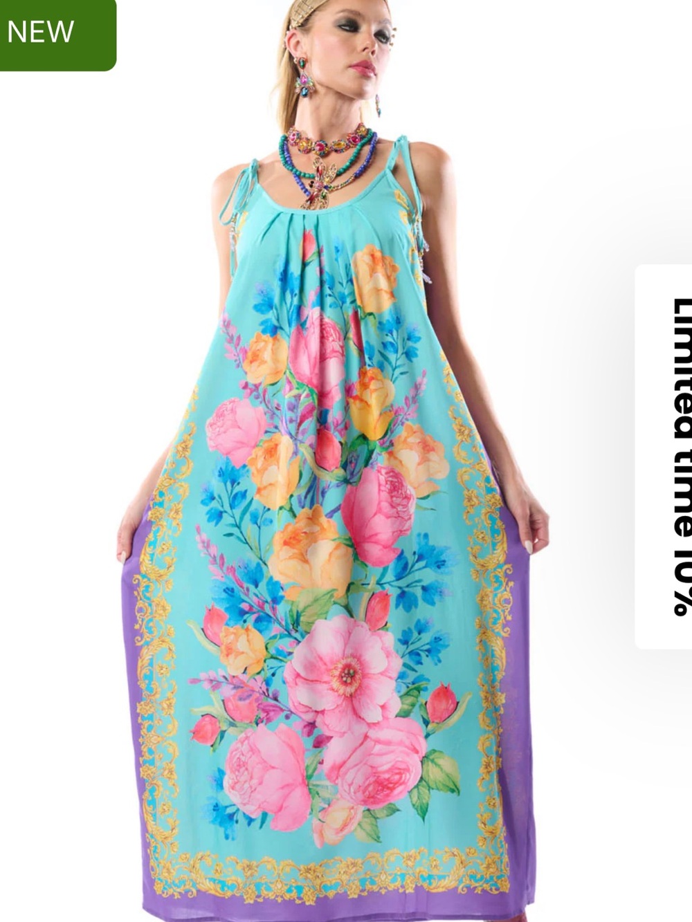 NWT Aratta Silent Journey- Blossom Fantasy Dress-